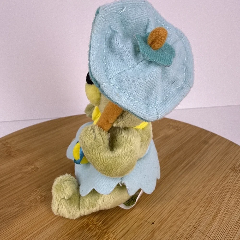 Yogi Cindy Bear Plush Green Hanna Barbera Girlfriend Umbrella Stuffed Animal Toy